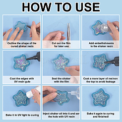 Прямоугольная пластиковая тонкая пленка&nbsp;DIY-WH0259-56