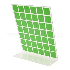 Подставка для сережек из акрила с 42 слотом&nbsp;EDIS-F006-02