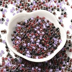 Прозрачный стеклянный круглый бисер&nbsp;SEED-B001-05A-18