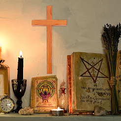 Деревянные настенные украшения&nbsp;FIND-WH0427-05