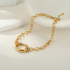 Подвески неправильной овальной формы из нержавеющей стали 304 для женщин.&nbsp;FS-WG50FE5-01