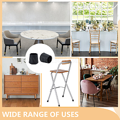 40 шт. чехлы на ножки стульев и столов из ПВХ&nbsp;PVC-AR0001-01B