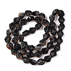 Стеклянные бусины с гальваническим покрытием &nbsp;EGLA-N012-09A