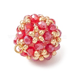 Подвески из гальванического стекла&nbsp;PALLOY-MZ00879-01