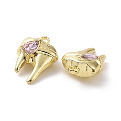 Стеклянные подвески из сплава с покрытием стойки&nbsp;FIND-I037-08LG-03