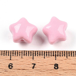 Непрозрачные акриловые бусины&nbsp;SACR-T017-37C