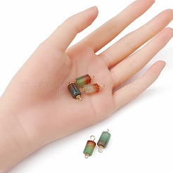 Подвески из натурального павлиньего агата&nbsp;PALLOY-YW0001-54