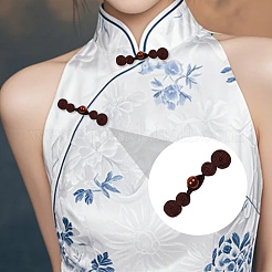 12 шт. пряжка из полиэфирной смолы для китайского торжественного платья&nbsp;DIY-CY0001-86D