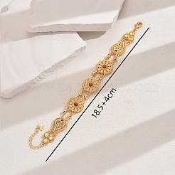 Браслеты из сплава с микро-паве из кубических цирконий для женщин&nbsp;IZ2584-3