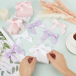 60 шт. бант из двухцветного полиэстера&nbsp;DIY-CP0011-48