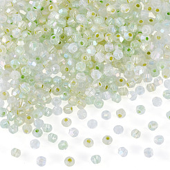 405 шт. прозрачных стеклянных бусин с гальваническим покрытием&nbsp;GLAA-TA0003-66E