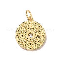 Покрытие стойки латунь микропаве прозрачные подвески из кубического циркония&nbsp;LS-KK-H431-21G