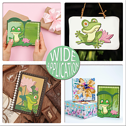 Углеродистая сталь разрезает трафареты DIY-WH0309-1962