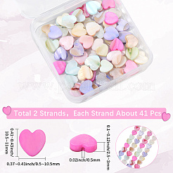 2 нити бусин-ракушек натурального цвета макарон&nbsp;SHEL-SC0001-88B