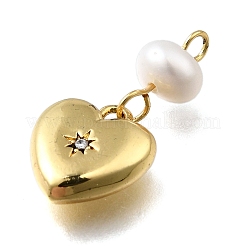 Латунные микро проложить кубического циркония подвески&nbsp;KK-B132-01G-01