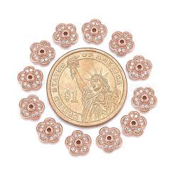 5 -petal латунные микро проложить четкие кубического циркония крышки шарика&nbsp;ZIRC-P001-31RG