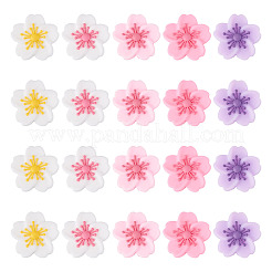 20шт 5 цвета силиконовые бусины&nbsp;SIL-TA0002-92