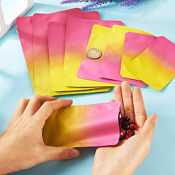 72 шт. 4 стиля двухцветные прямоугольные пластиковые подарочные пакеты&nbsp;OPP-TA0001-17