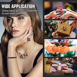 1 шт. браслеты из нержавеющей стали 304 с рифлением&nbsp;FIND-UN0043-39EB