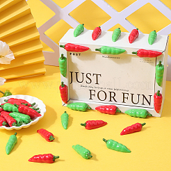 Кабошоны из смолы 40шт 2 цветов&nbsp;RESI-SC0006-02