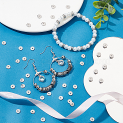 200 шт. разделительные бусины из нержавеющей стали 304&nbsp;STAS-UN0059-51