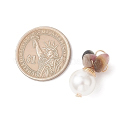 6 шт. 6 вида подвесок из натурального турмалина&nbsp;PALLOY-JF04951