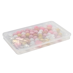 10 стиль силиконовые бусины&nbsp;SIL-OC0001-02