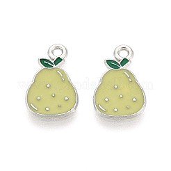 Эмалевые подвески из фруктового сплава&nbsp;PALLOY-S058-01P-22