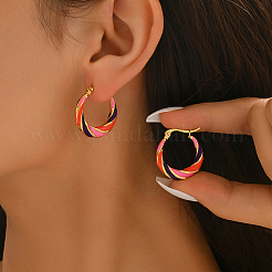 Серьги-кольца из нержавеющей стали&nbsp;AW0162-1