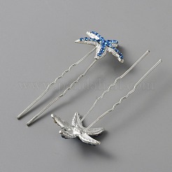 Свадебные свадебные вилки для волос&nbsp;OHAR-WH0021-13A-S