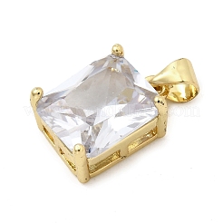 Латунные микро проложить кубического циркония подвески&nbsp;KK-I360-078G