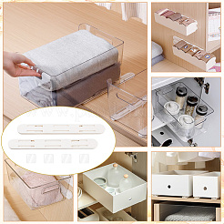 Пластиковый ящик для корзины Hips с выдвижным ящиком&nbsp;AJEW-WH0609-290