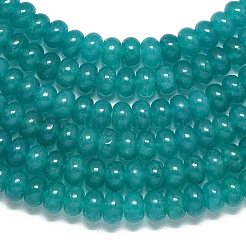 Натуральный Malaysia нефритовые бусы пряди&nbsp;G-B165-G01-5x8mm-14