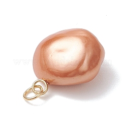 Подвески из окрашенного натурального жемчуга кеши&nbsp;PALLOY-JF04837