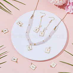 Кулоны с эмалью из латуни&nbsp;KK-AR0004-69