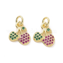 Латунные микро проложить кубического циркония подвески&nbsp;KK-E068-VF148