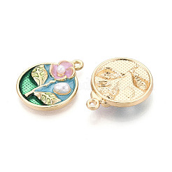 Подвески из эмали&nbsp;ENAM-T024-86A-G