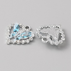 Платинового сплава горный хрусталь подвески&nbsp;LS-FIND-TAC0008-69P-01