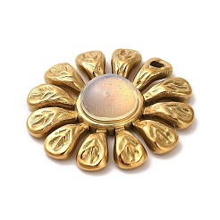 Подвески из опалита в виде цветка&nbsp;STAS-R009-05G-03