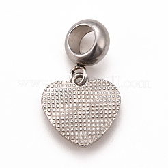 304 нержавеющая сталь хрустальные стразы европейские подвески-шармы&nbsp;STAS-F278-04P