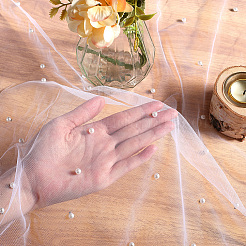 Сетчатая ткань из полиэстера&nbsp;DIY-WH20002-64