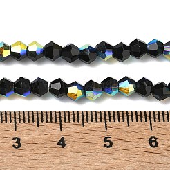 Гальванизируйте прозрачное стекло бисер нитей&nbsp;EGLA-K015-18G