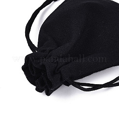 Прямоугольные холщовые упаковочные пакеты&nbsp;OP-K003-10x14-01A