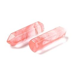 Стеклянные арбузные остроконечные подвески&nbsp;G-D460-01R