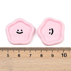 Кабошоны из смолы с изображением смайлика&nbsp;CRES-S372-01D