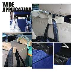 2 цветной пластиковый крючок&nbsp;AJEW-GF0002-50