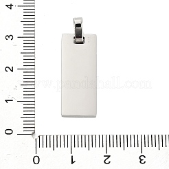 Подвески-бирки из штампованной нержавеющей стали 304&nbsp;STAS-Z126-03P-03