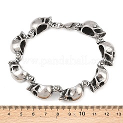 Браслеты-цепочки из нержавеющей стали 304 на Хэллоуин&nbsp;BJEW-D379-20B-AS