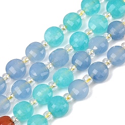 Натуральный агат (окрашенный и подвергнутый термической обработке)&nbsp;G-Z135-B09