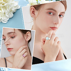 40 шт. регулируемые кольца для пальцев из нержавеющей стали 304 STAS-BBC0001-30